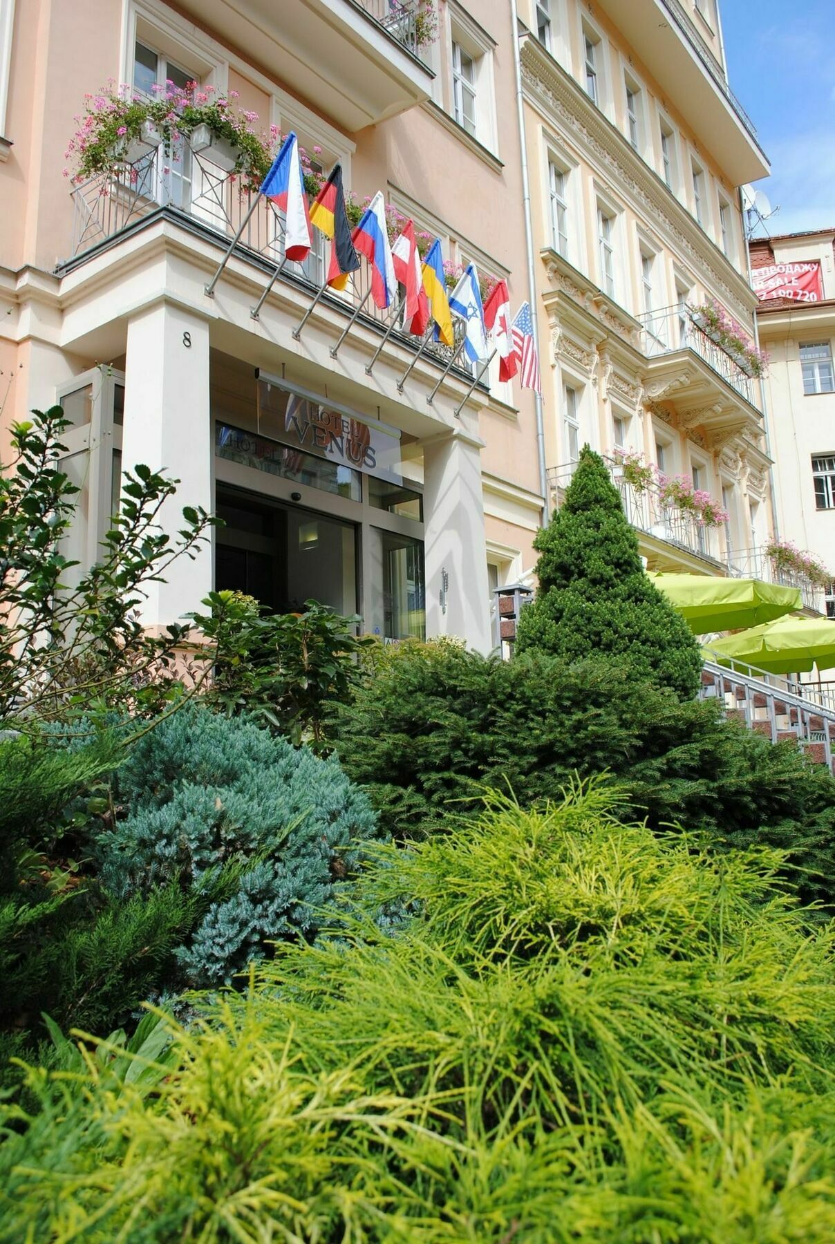 Hotel Venus à Karlovy Vary Extérieur photo